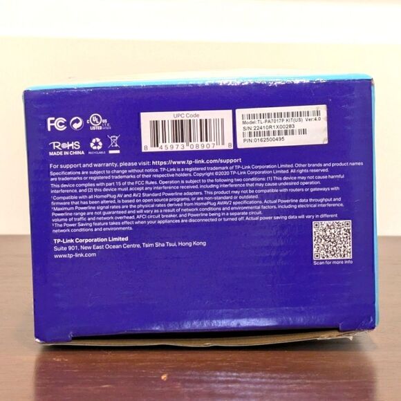 NWOT TP-Link AV1000 Passthrough Powerline Starter Kit - Picture 5 of 7